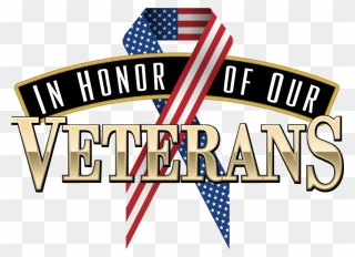 Honoring Veterans Day Clipart - Png Download
