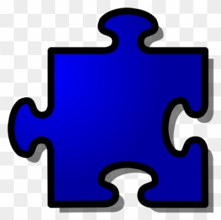 Blue Jigsaw Piece Png Icons - Puzzle Piece Clipart Transparent Background