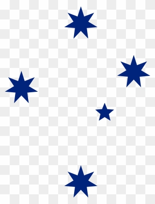 Australia Southern Cross Stars Clipart