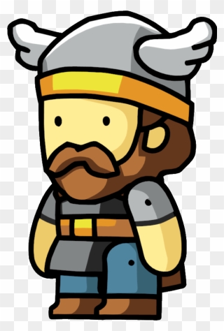 Viking Clipart Scribblenauts - Leif Erikson Easy Drawing - Png Download