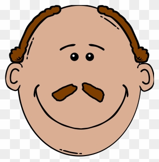 Clipart Old Man Face - Png Download