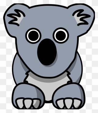 Koala Cartoon - Cartoon Koala Clipart - Png Download