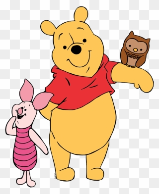 Disney Pooh Bear And Piglet Clipart