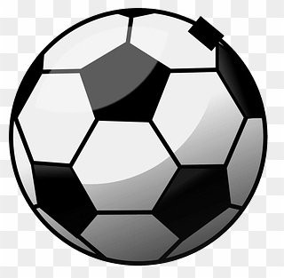 Soccer Ball Clipart - Football Ball Cartoon Png Transparent Png