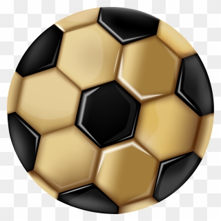 Gold Soccer Ball Png Clipart