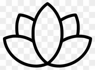Lotus Flower Hindu Symbols Clipart