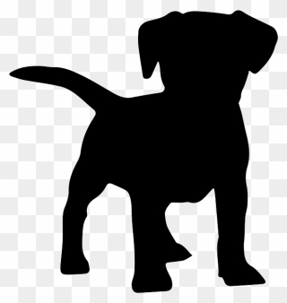Clipart Dog Training Clip Art Library Library Dog Training - Dog Vector Silhouette Free - Png Download