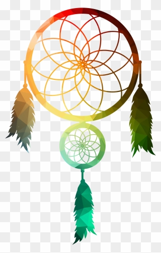 Dreamcatcher Image Indigenous Peoples Of The Americas - Colourful Dream Catcher Png Clipart