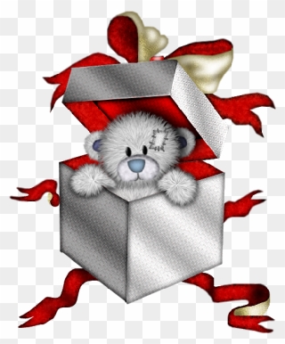 Tatty Teddy Xmas Clip - Merry Christmas Mouse Gif - Png Download