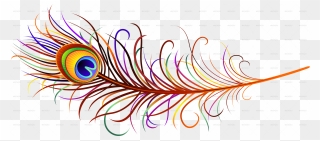 Feather Peafowl Bird Clip Art - Peacock Feather Png Transparent Png