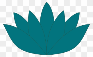 Lotus In Peacock Svg Clip Arts - Blue Lotus Flower Png Transparent Png
