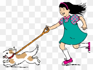 Pets Clipart Dog Exercise - Take Dog For Walk - Png Download
