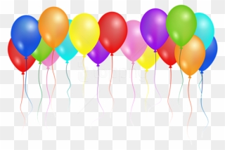 Birthday Balloons Portable Network Graphics Birthday - Happy Birthday Balloon Png Clipart