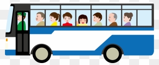 バス 23 乗り物のイラスト素材 イラストポップ - Bus Clipart - Png Download