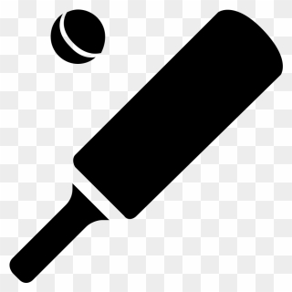 Cricket Bat Icon Png Clipart , Png Download - Cricket Sport Icon Png Transparent Png