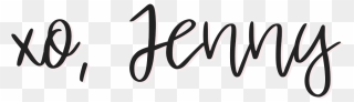 Calligraphy Jenny Png Clipart