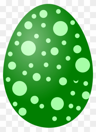 Green Clipart Easter Egg, Green Easter Egg Transparent - Cute Easter Egg Animation - Png Download