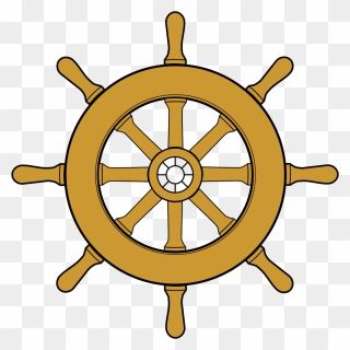 Ships Wheel Steering Wheel Clip Art - Happy World Maritime Day - Png Download