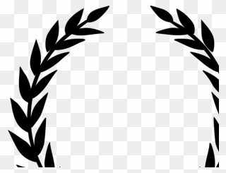 Black Vines Png, Svg Clip Art For Web - Laurel Wreath Clipart Black And White Transparent Png