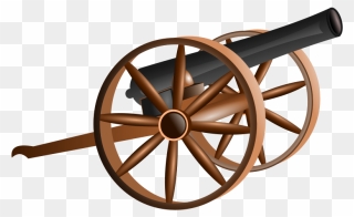 Clipart Cannon Free Free Clipart - Civil War Cannon Clipart - Png Download
