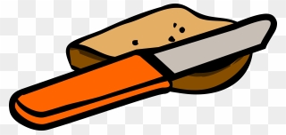 Clipart - Brotmesser Clipart - Png Download
