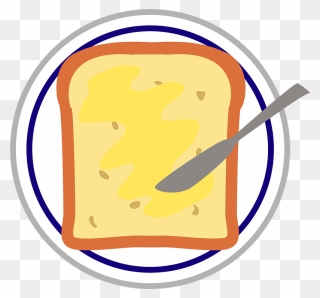 Toast Bread Clipart - パン に 塗る イラスト - Png Download