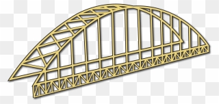 Pittsburgh Bridge Png - Yellow Bridge Clip Art Transparent Png