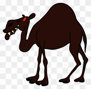 Camels Clipart Load - Camel Scary - Png Download