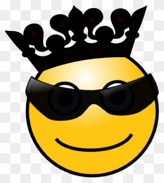 Smiling Sun With Sunglasses Clipart Image Transparent - Cool Smiley - Png Download