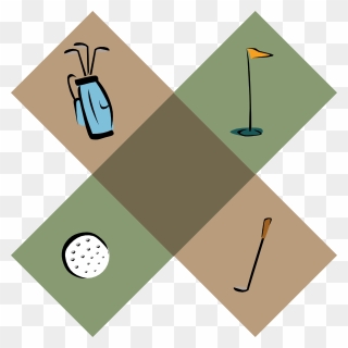 Golf Ball Borders - Clip Art - Png Download