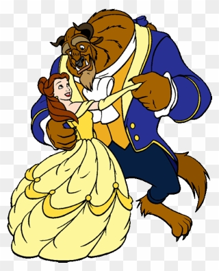 Free Beauty And The Beast Clipart, Download Free Clip - Disney Clipart Beauty And The Beast - Png Download