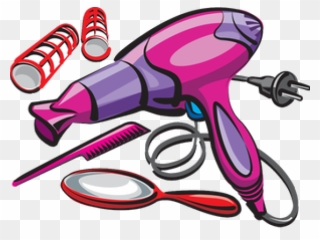 Beauty Care Cliparts - Vector Hair Dryer Clipart - Png Download