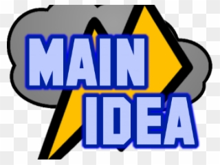 Idea Clipart Main Idea - Png Download