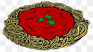Fast Food, Lunch-dinner, Spaghetti - Spaghetti Clip Art - Png Download