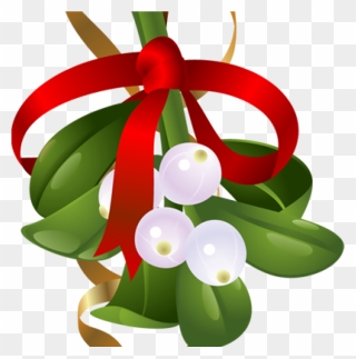 Mistletoe Cliparts - Transparent Mistletoe Clipart Free - Png Download