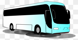 Blue Bus Png Icons - Tour Bus Clip Art Transparent Png