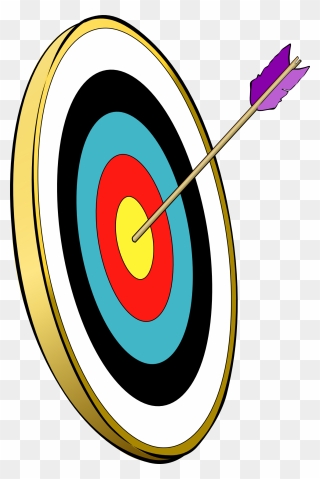 Target Archery Bow And Arrow Clip Art - Archery Transparent Clipart - Png Download