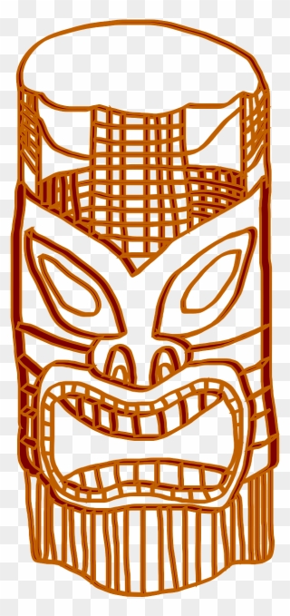 Transparent Totem Poles Clipart - Clip Art Tiki - Png Download