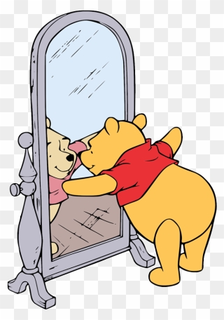 Winnie The Pooh Mirror Png Clipart