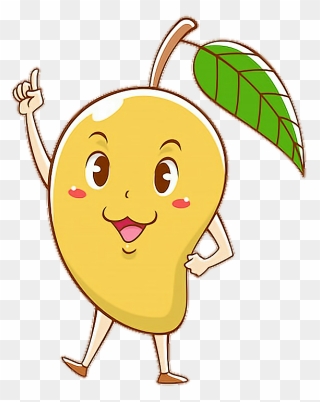Mango Clipart Animated - Mango Cartoon Picture For Drawing - Png Download