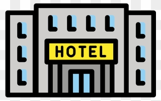 Hotel Emoji Clipart - Comet Lake - Png Download