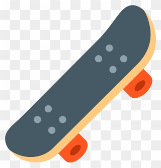 Skate Clipart Skateboard Deck - Skateboard Clipart Png Transparent Png