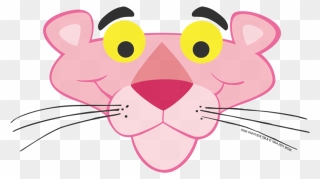 Pink Panther Png - Pink Panther Cartoon Head Clipart