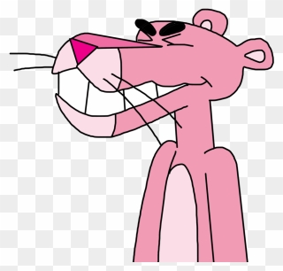 The Pink Panther Laughing By Marcospower1996 - Pink Panther Laughing In Animation Clipart