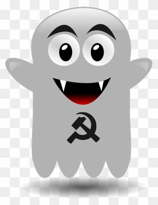 Ghost Communism 1769 Clipart - Ghost Clip Art - Png Download