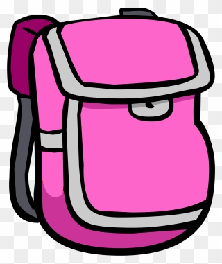 Book Bag Clipart Free Image Backpack Clipart Pink Backpack - Transparent Background Backpack Clipart - Png Download
