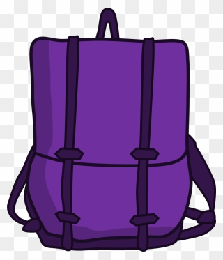 Backpack Clipart Object, Backpack Object Transparent - Violet Objects Clipart - Png Download