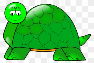 Cartoon Turtle Clipart - Turtle Clip Art - Png Download