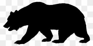 California Grizzly Bear California Grizzly Bear Flag Clipart