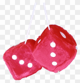 Dice Clipart Fuzzy Dice - Transparent Fuzzy Dice Png